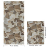 Kravet TAVORO WP COCOA Wallpaper