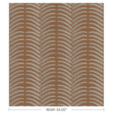 Kravet PLANTAE EMB SISAL BRONZE Wallpaper