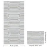 Kravet ARTURA WP ALABASTER Wallpaper