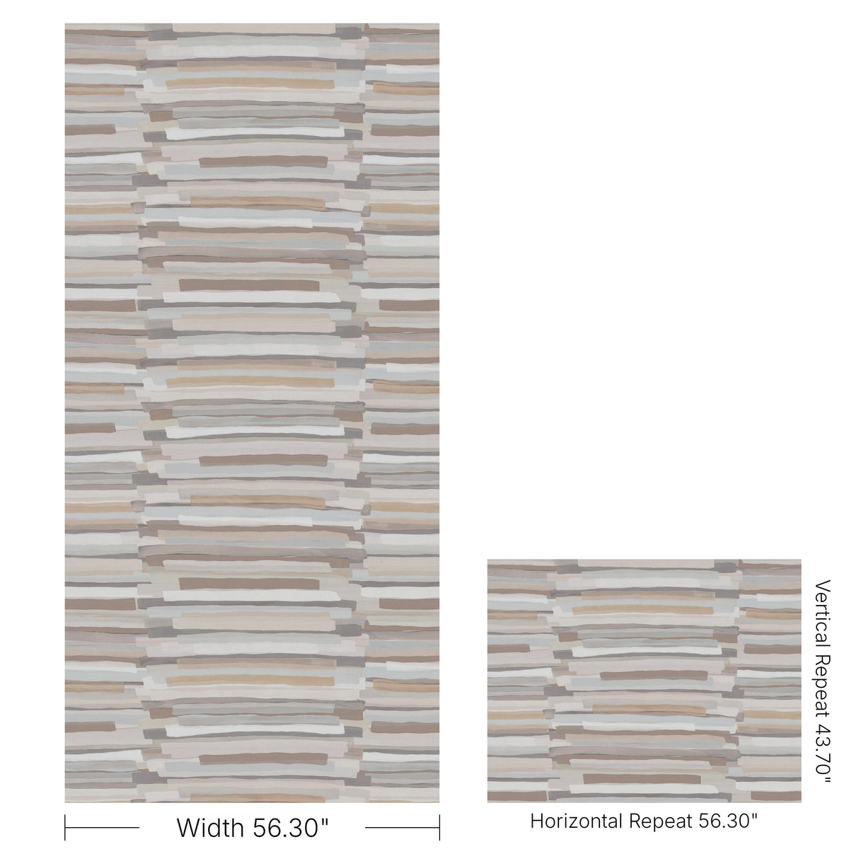 Kravet ARTURA WP TRUFFLE Wallpaper