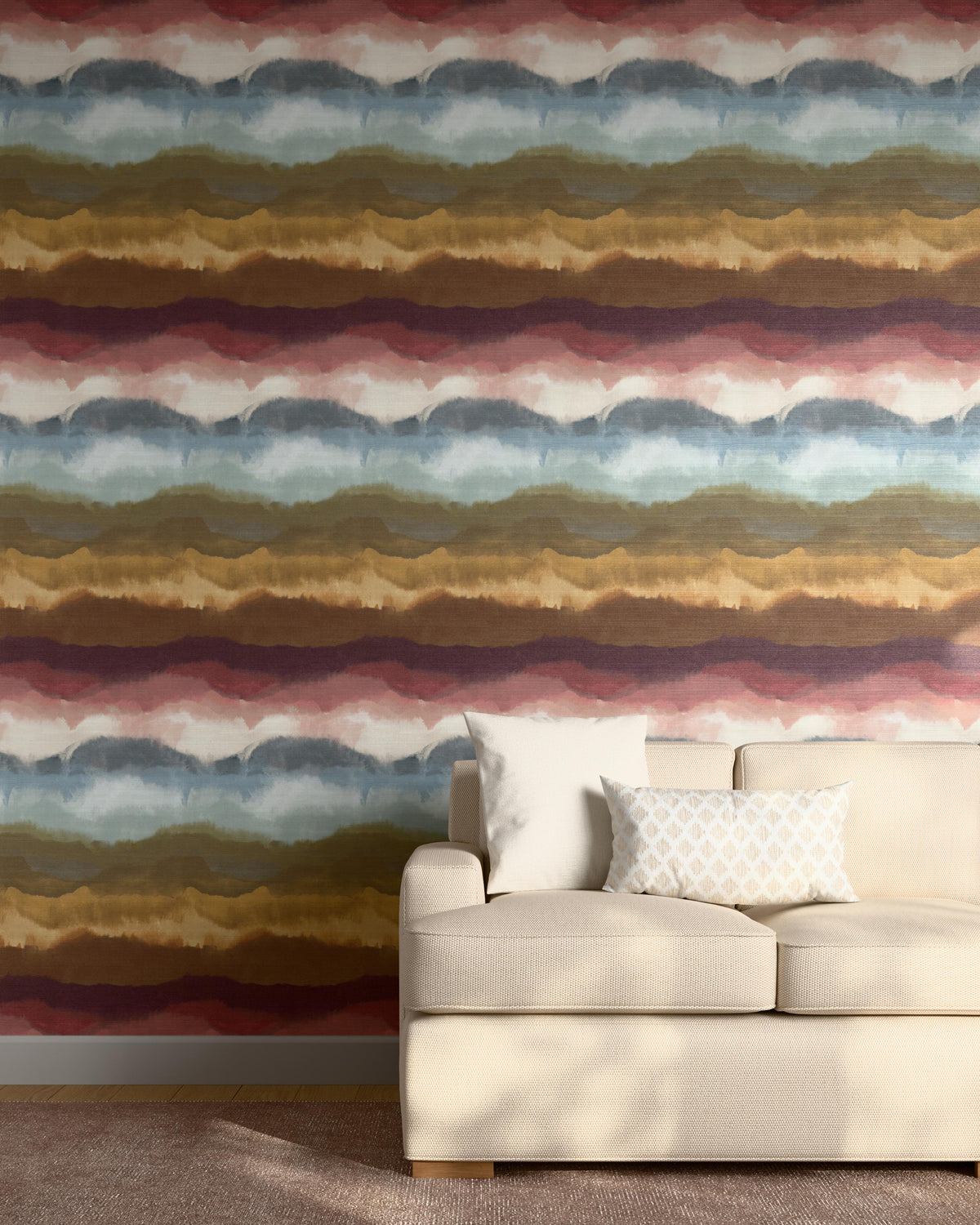 Kravet CHROMATICA WP MULBERRY Wallpaper