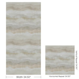 Kravet CHROMATICA WP ALABASTER Wallpaper