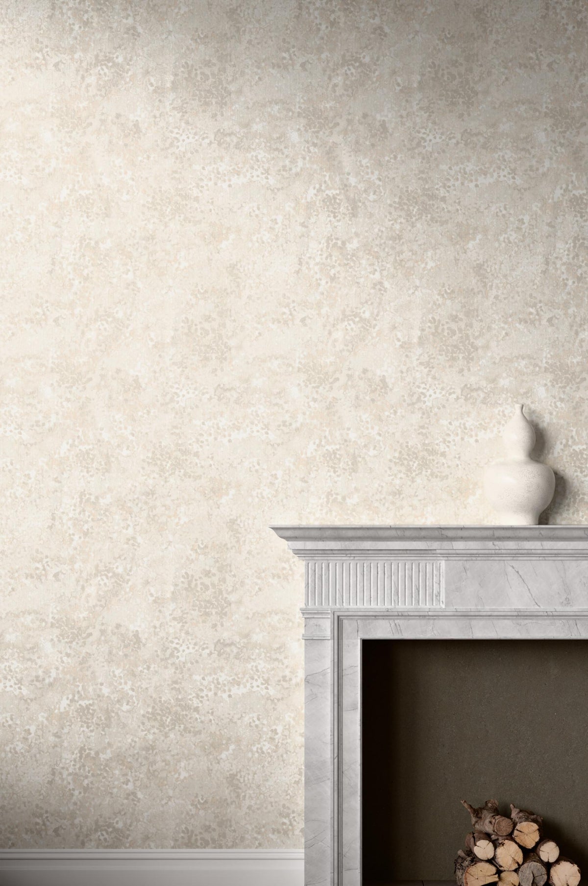 Kravet TERRENE WP ALABASTER Wallpaper