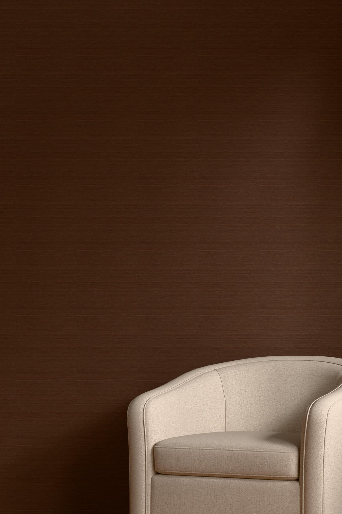Kravet AURA SISAL COCOA Wallpaper