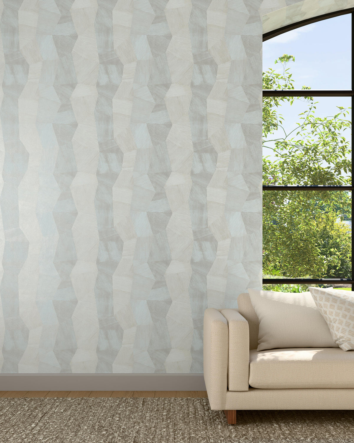 Kravet STRAVA WP MIST Wallpaper