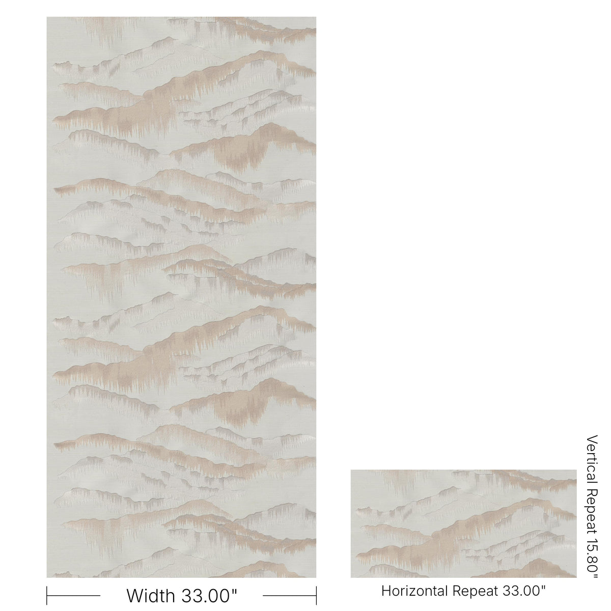 Kravet THALEA EMB SISAL GILDED Wallpaper