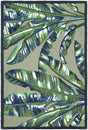 Surya Laguna Banana Leaf Green 2' x 3' Handmade Rug