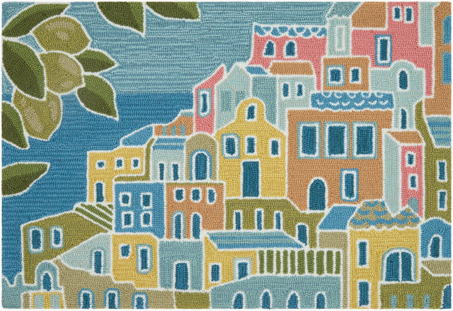 Surya Laguna Italian Summer Ice 2' x 3' Handmade Rug