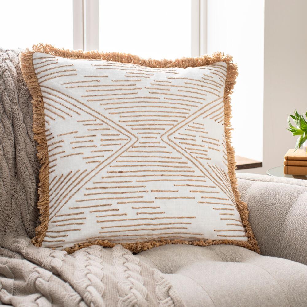 Surya Jahari JHI-001 18"L x 18"W Pillow