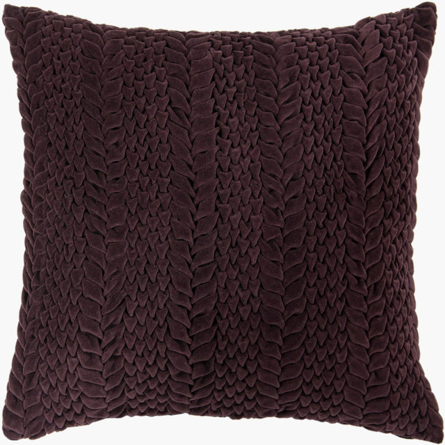 Surya Velvet Luxe P-0277 18"L x 18"W Pillow