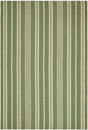 Surya Hampton Playa Stripe Sage 3'6" x 5'6" Handmade Rug