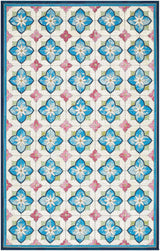 Livabliss Gabana Primrose Tile Multi 2' x 7'7" Machine Woven Rug