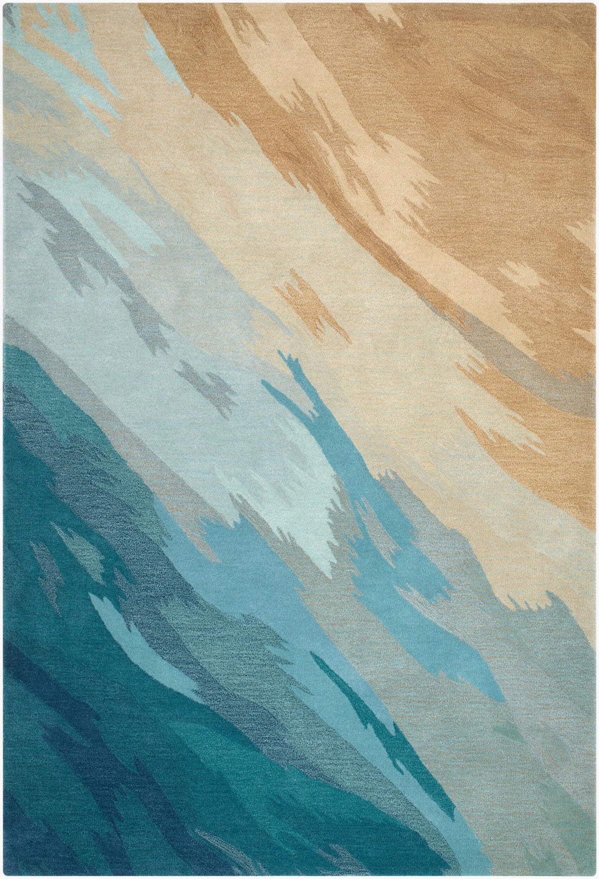 Surya Camden Quiet Water Coast 5' x 7'6" Handmade Rug
