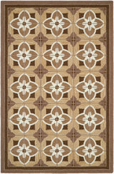Surya Laguna Sorrento Tile Sand 2' x 3' Handmade Rug