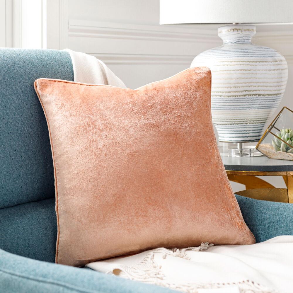 Surya Velvet Mood VMD-004 18"L x 18"W Pillow Cover