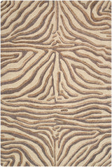 Surya Lagos Zebra Ash 3'6" x 5'6" Handmade Rug