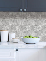 York Black Mayim Peel & Stick Wallpaper