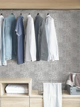 York Black Mayim Peel & Stick Wallpaper