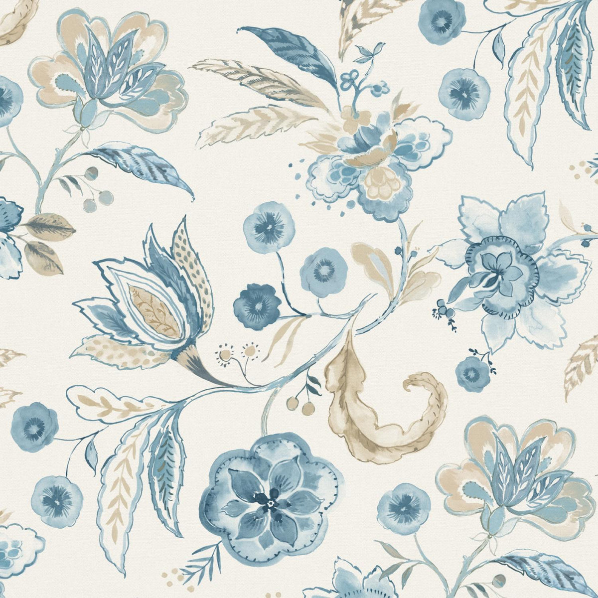 Pure Edit ANUSHKA CHINA BLUE Fabric