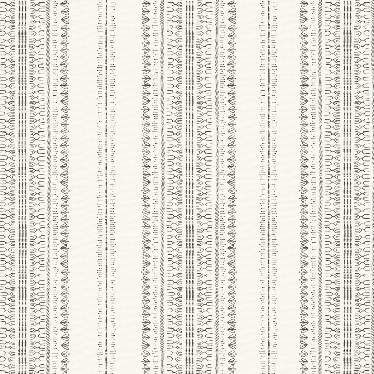 Pure Edit BODO STRIPE CHARCOAL Fabric