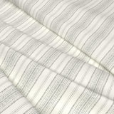 Pure Edit BODO STRIPE CHARCOAL Fabric