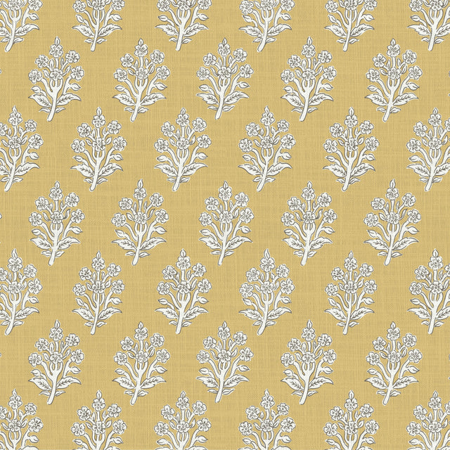 Pure Edit DABU OCHRE Fabric