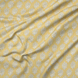 Pure Edit DABU OCHRE Fabric