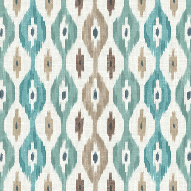 Pure Edit FERGANA TEAL Fabric