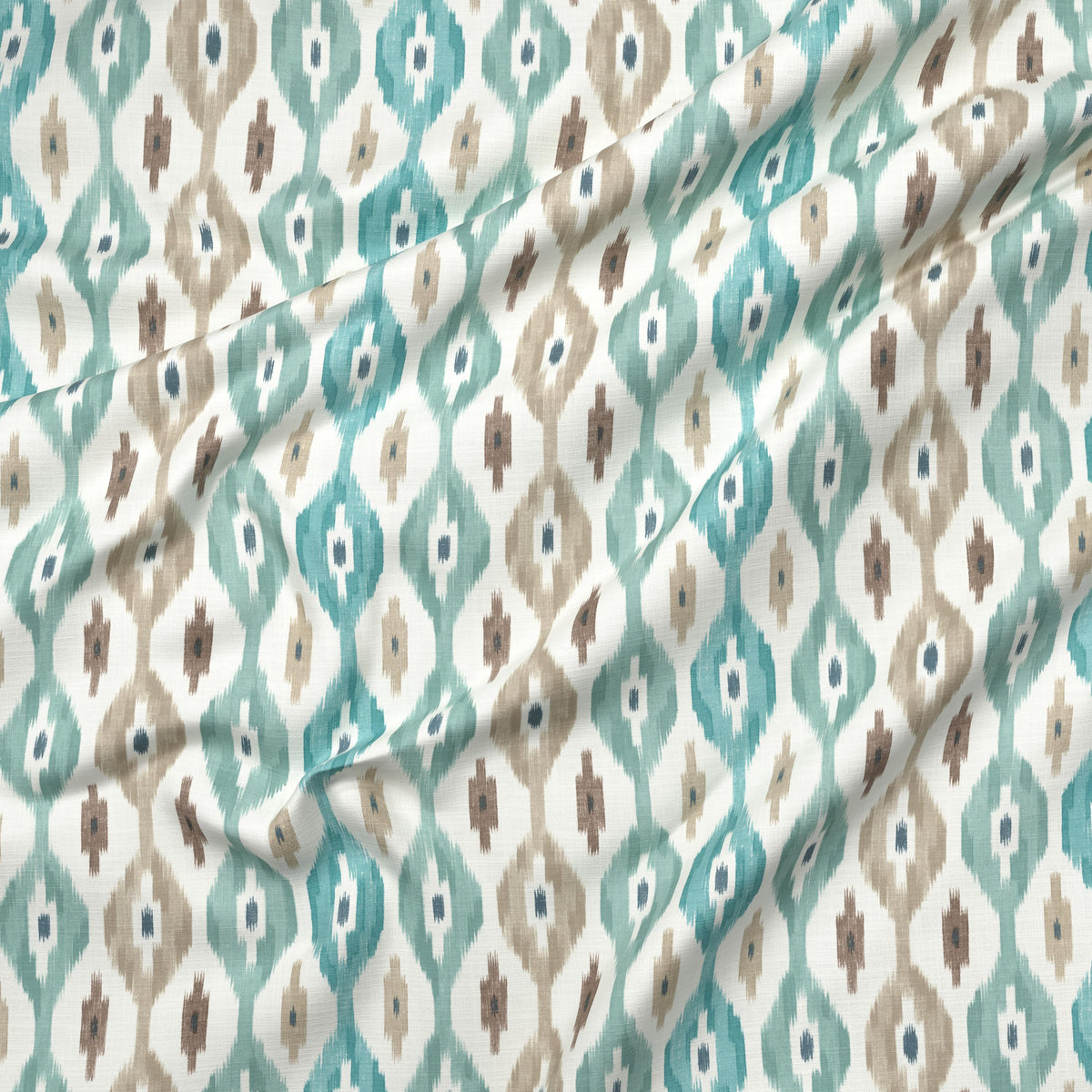 Pure Edit FERGANA TEAL Fabric