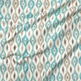 Pure Edit FERGANA TEAL Fabric
