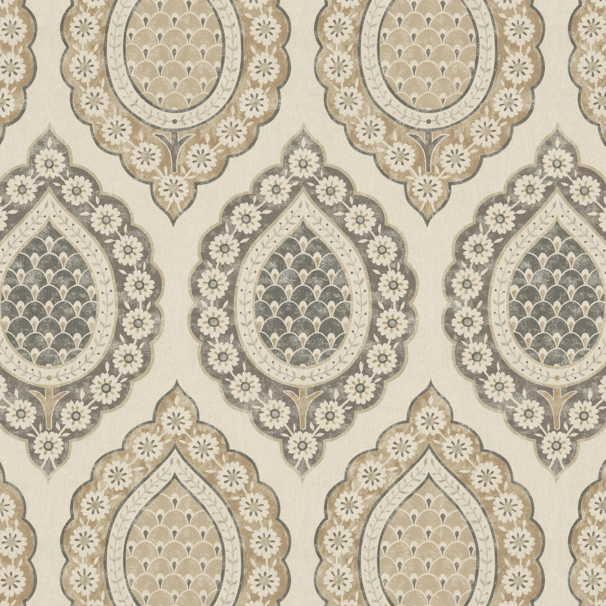 Pure Edit INDIENNE ESPRESSO Fabric