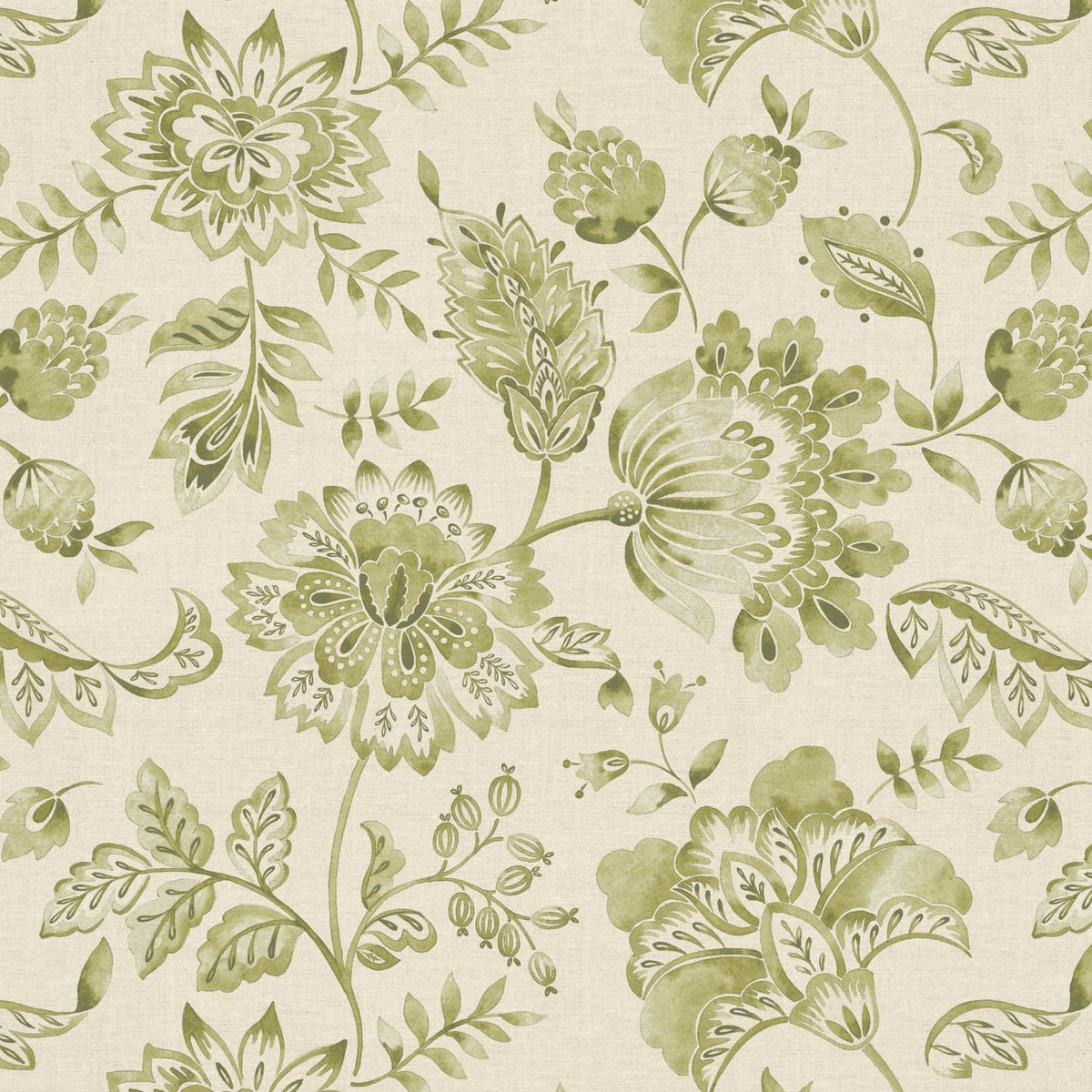 Pure Edit KAMILA OLIVE Fabric