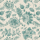Pure Edit KAMILA TEAL Fabric