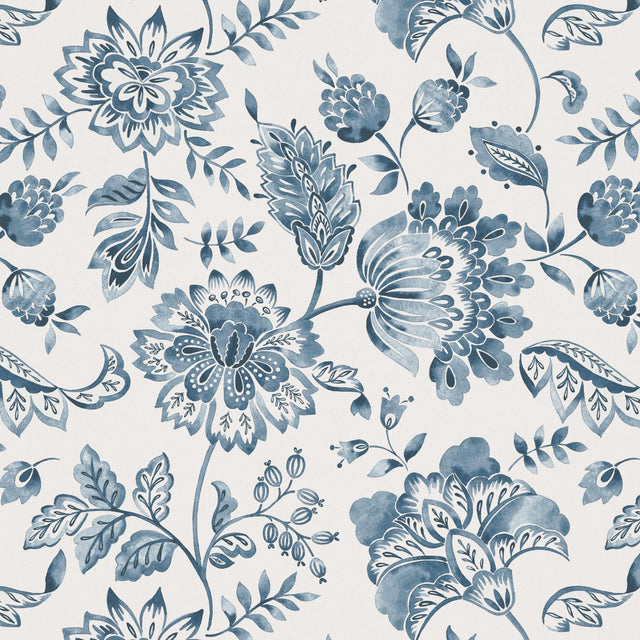 Pure Edit KAMILA INDIGO Fabric