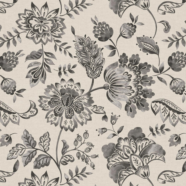 Pure Edit KAMILA CHARCOAL Fabric