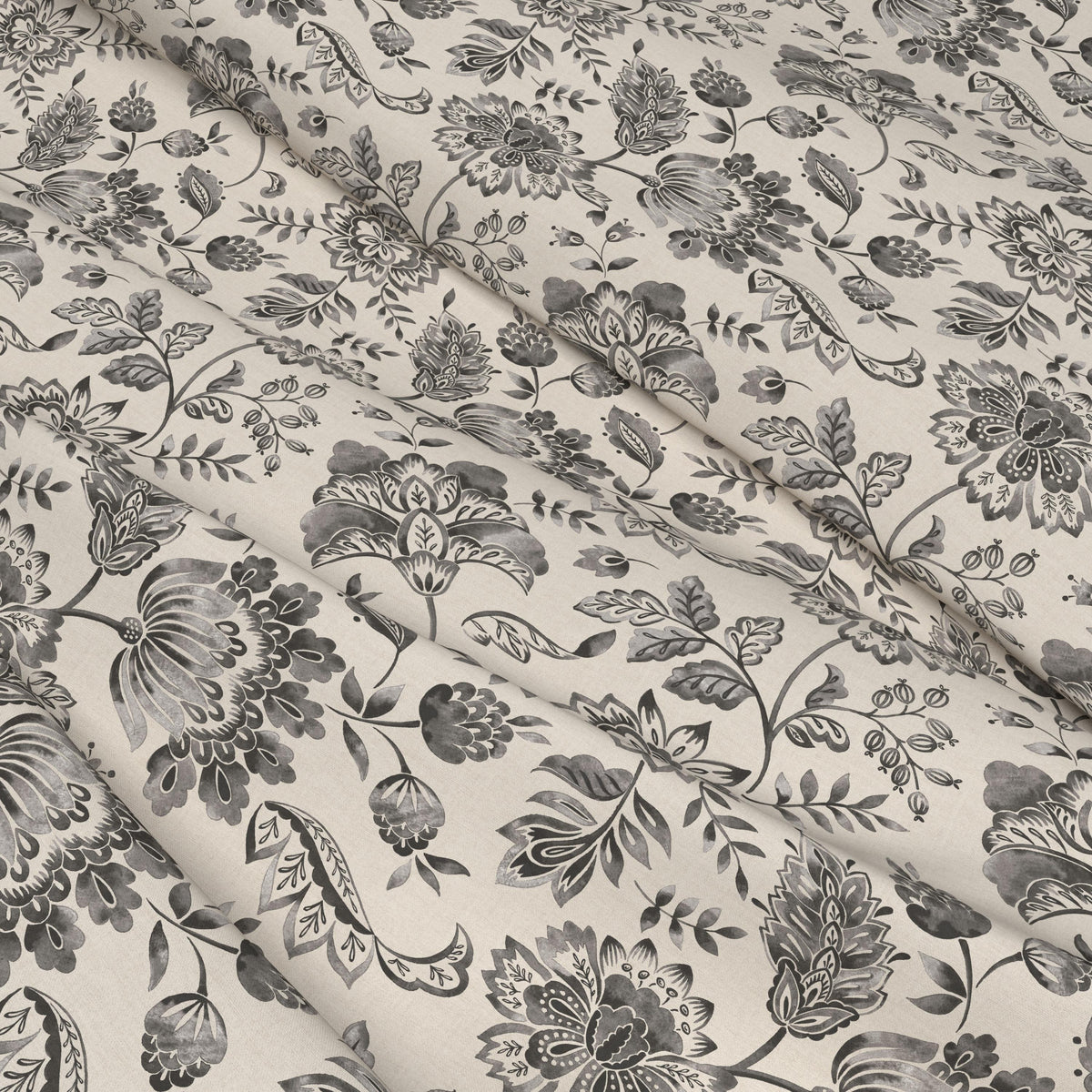 Pure Edit KAMILA CHARCOAL Fabric