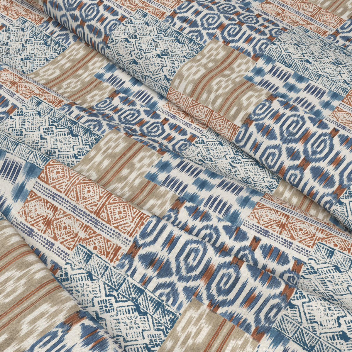 Pure Edit KANTHA INDIGO Fabric