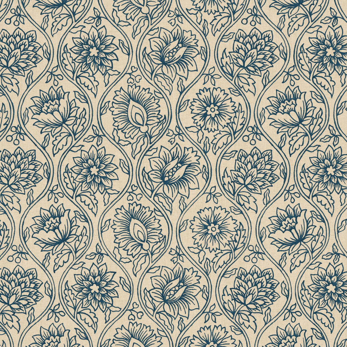 Pure Edit LOTUS MIDNIGHT Fabric