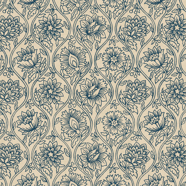 Pure Edit LOTUS MIDNIGHT Fabric