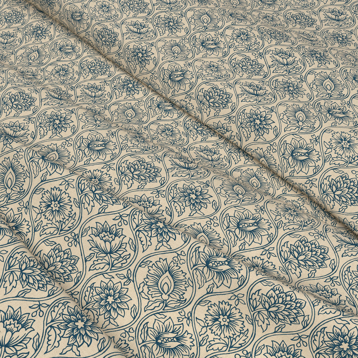 Pure Edit LOTUS MIDNIGHT Fabric