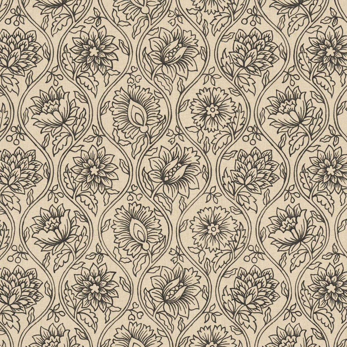 Pure Edit LOTUS CHARCOAL Fabric