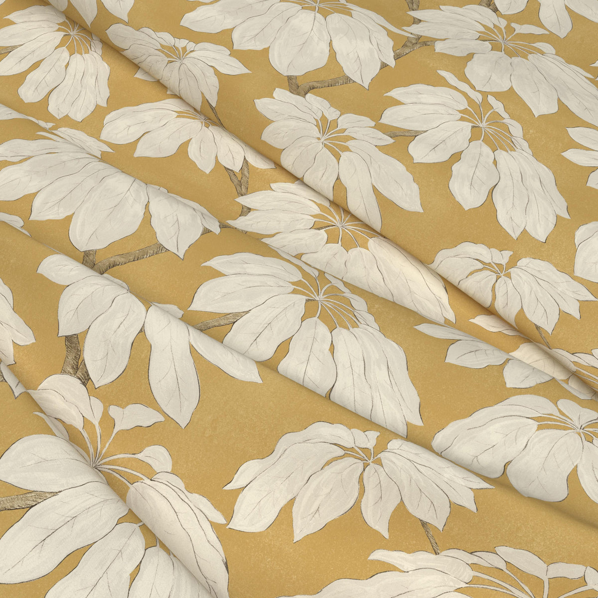 Pure Edit PONDICHERRY SAFFRON Fabric