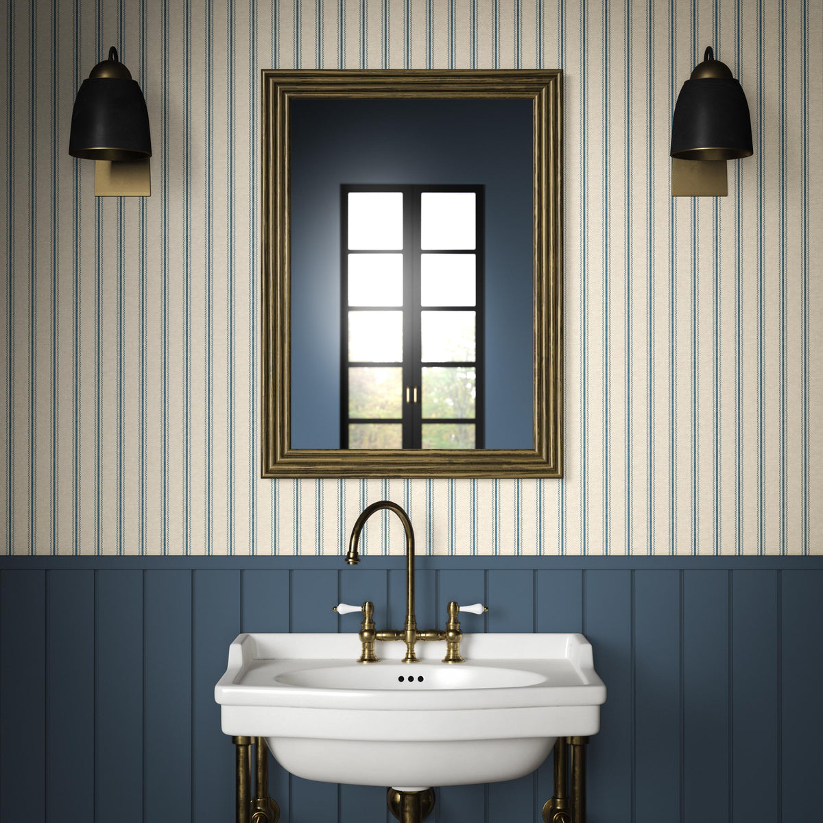 Pure Edit ALINE WP INDIGO Wallpaper