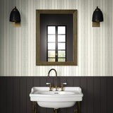Pure Edit BODO STRIPE WP CHARCOAL Wallpaper