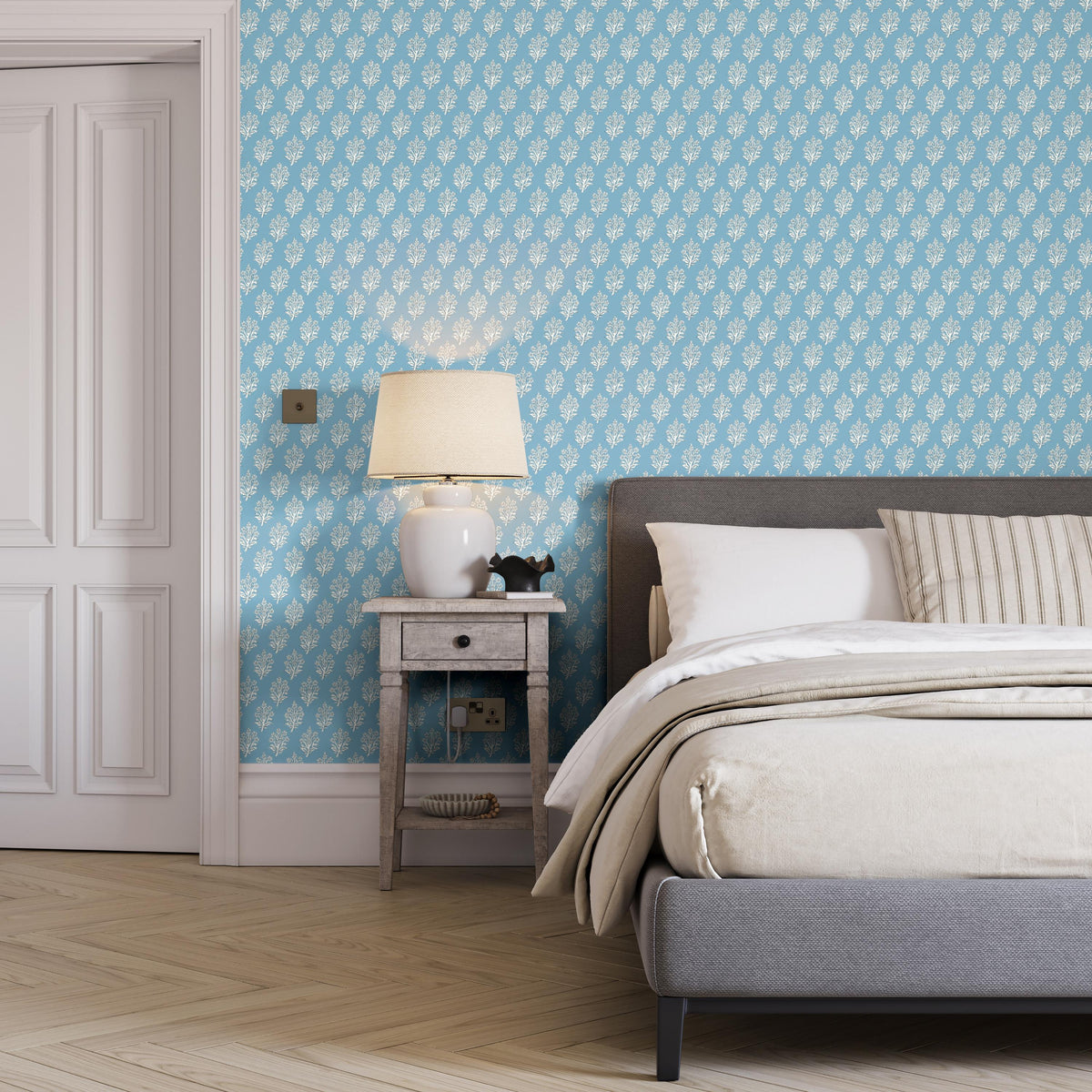 Pure Edit DABU WP CHAMBRAY Wallpaper