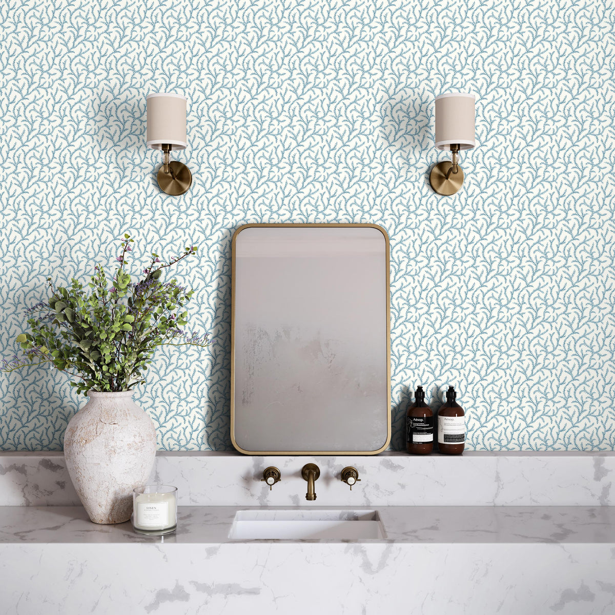 Pure Edit INAYA WP CHAMBRAY Wallpaper