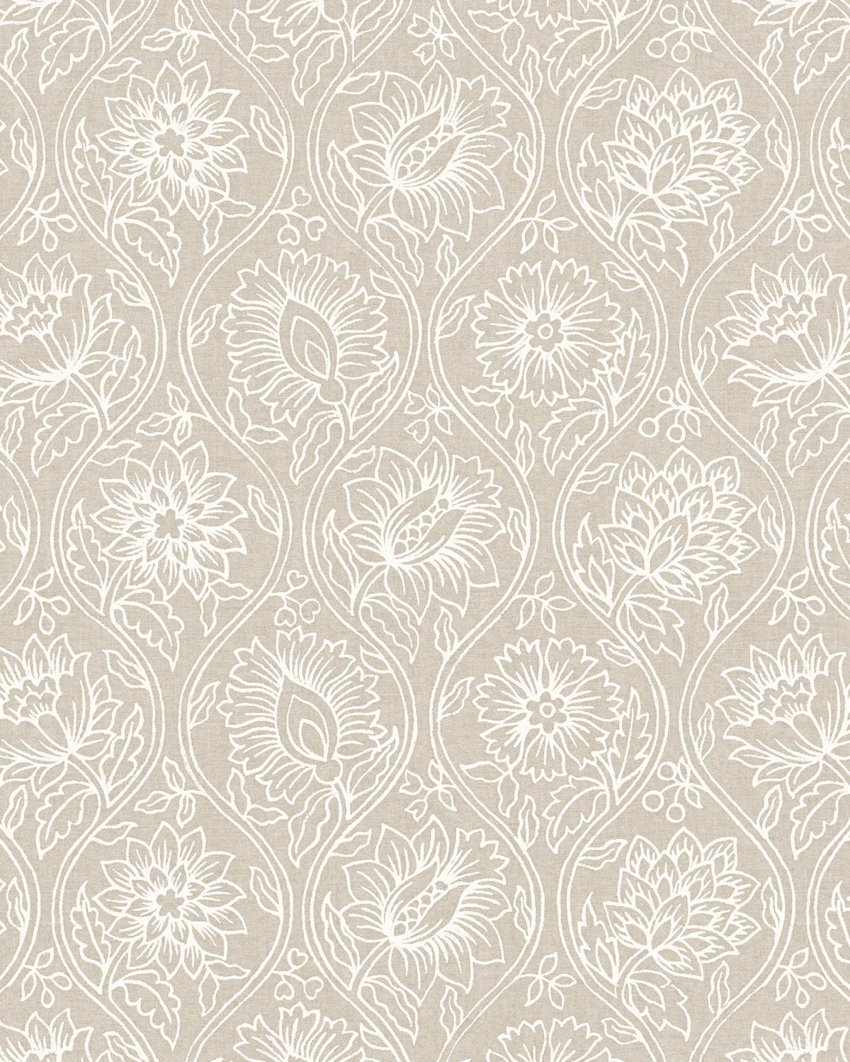 Pure Edit LOTUS WP LINEN Wallpaper