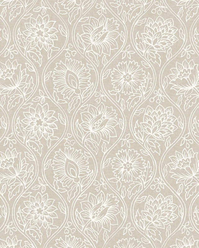 Pure Edit LOTUS WP LINEN Wallpaper