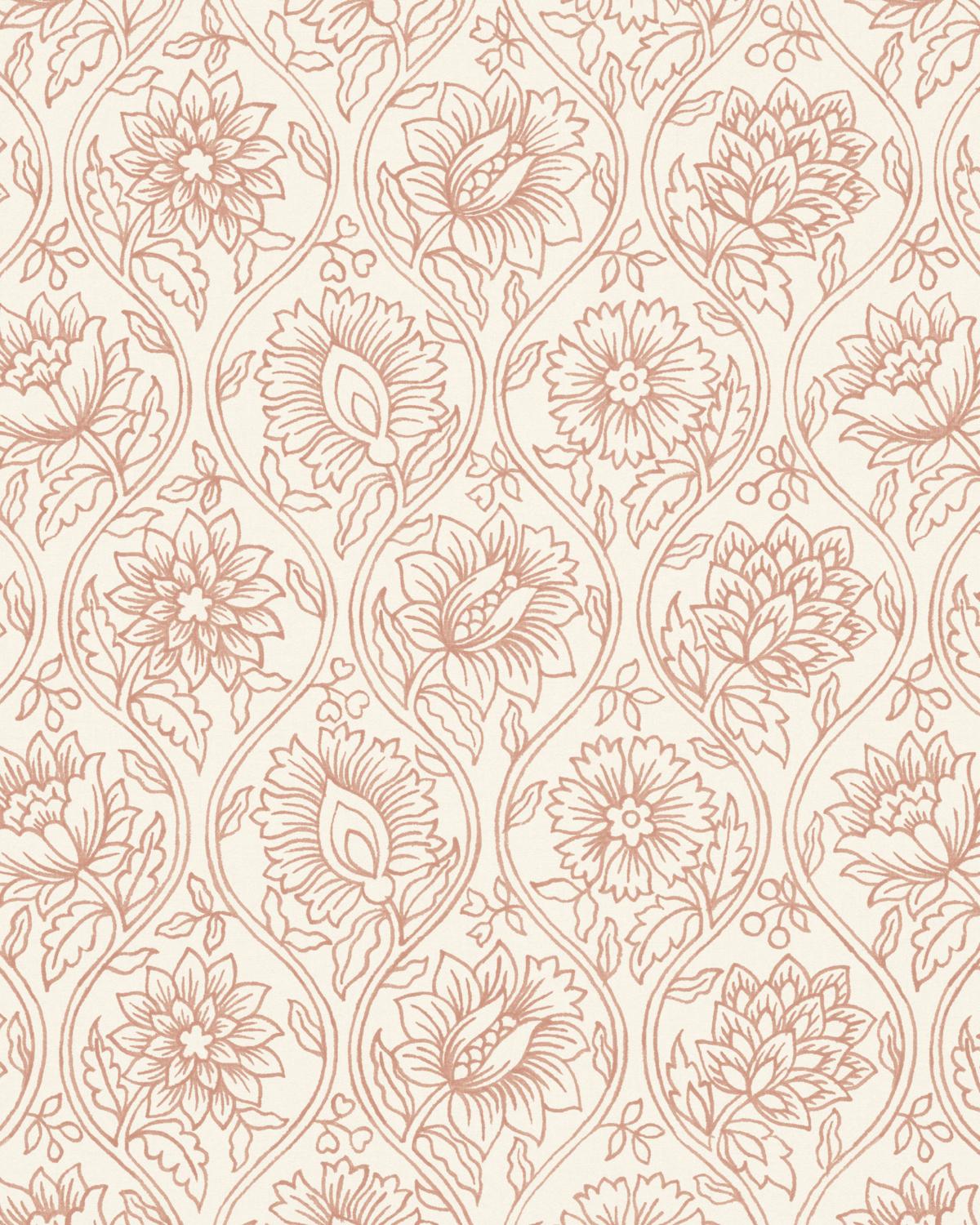 Pure Edit LOTUS WP BAY ROSE Wallpaper