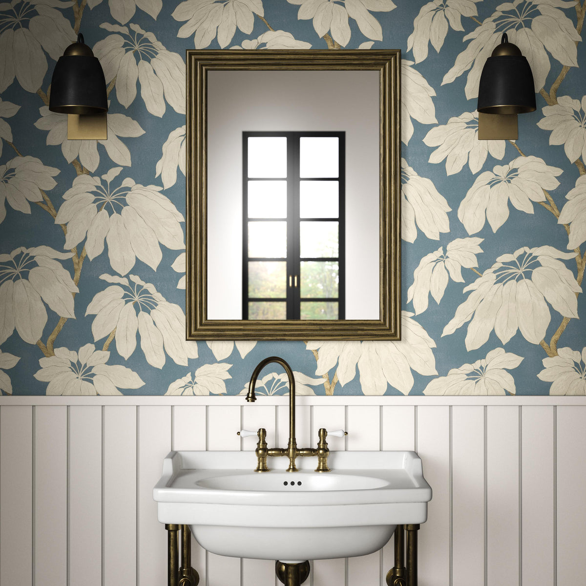 Pure Edit PONDICHERRY WP DENIM Wallpaper